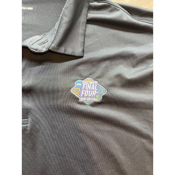 Under Armour Polo Shirt Mens Size XXL‎ Black 2022 Final Four Ncaa Short Sleeve - Picture 2 of 4